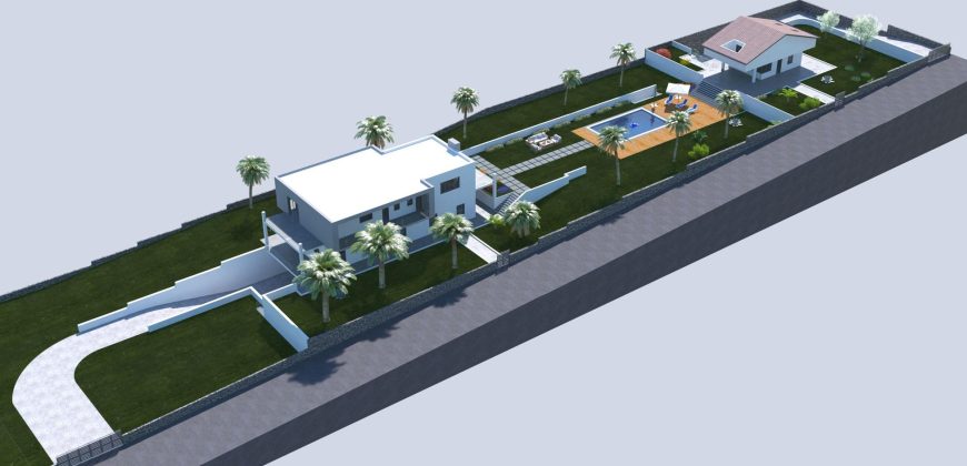 Terreno edificabile 5.000 mq panoramico con concessione – Vista mare e monti