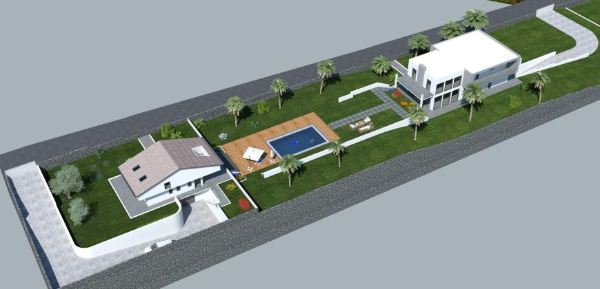 Terreno edificabile 5.000 mq panoramico con concessione – Vista mare e monti