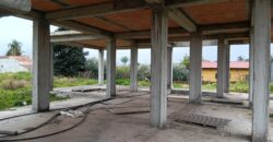 Villa singola panoramica in costruzione