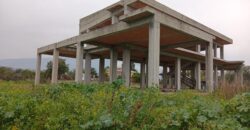 Villa singola panoramica in costruzione